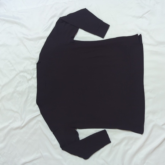 Lou & Grey Signaturesoft Lightweight Dolman Sleeve Sweater, Color Black Size M - Picture 1 of 15